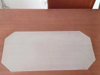 Mesa de comedor extensible de madera  con 6 sillas