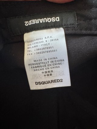 Cappello Dsquared2 Uomo Nero COOL