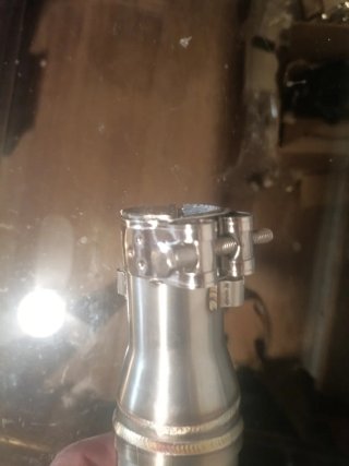 Adaptador reductor tubo escape moto nuevo
