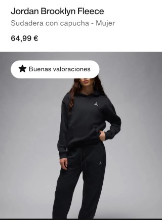 Sudadera Jordan Negra Logo Jumpman