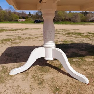 Mesa de madera maciza grande