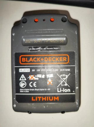 Foco LED Batería Black+Decker