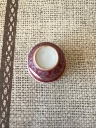 Vaso de chupito chino porcelana