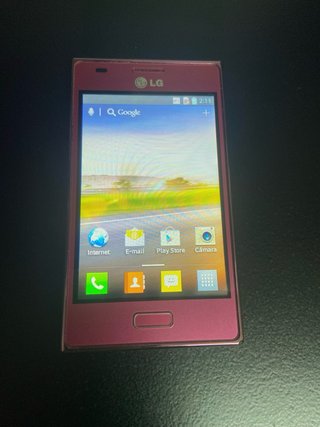 Móvil LG E610 Rosa