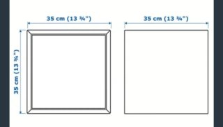 Mueble EKET Blanco IKEA con puerta