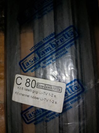 Kit Guía Canaleta Casa Lambretta C 80
