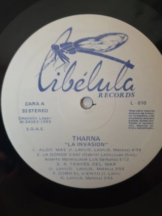 Vinilo Tharna - La Invasión