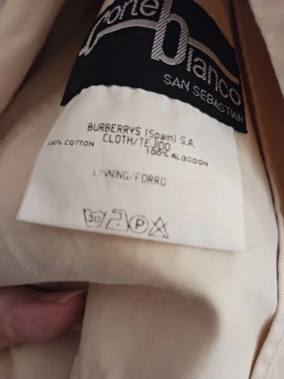 Chaqueta Burberry Prorsum Vintage Beige