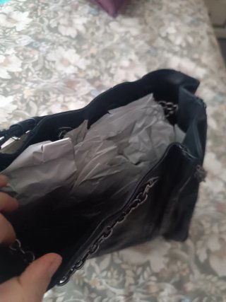 Bolso Zara Negro Cadena