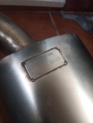 Silencioso ta-technix Doble Salida homologado