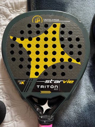 Pack 2 Palas Padel StarVie Tritón + Dunlop Titan