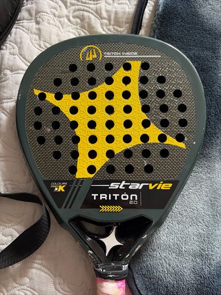 Pack 2 Palas Padel StarVie Tritón + Dunlop Titan