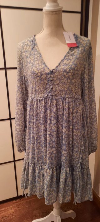 Vestido estampado floral Lefties