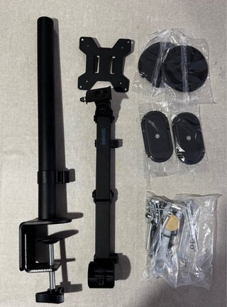 Soporte Monitor Escritorio Negro