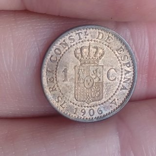 1 céntimo 1906 *6 SLV - Alfonso XIII - Cobre