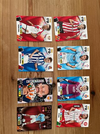 Lote cromos Adrenalyn Panini