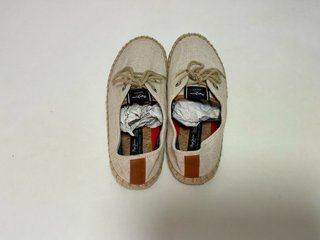 Alpargatas Pepe Jeans 44 beige como nuevas verano