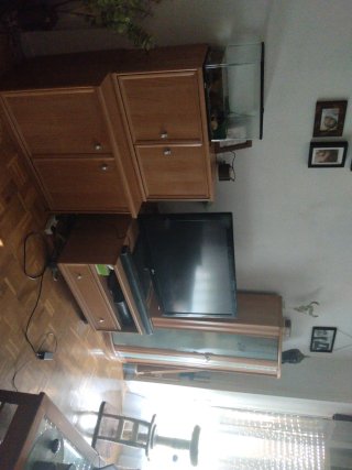 Mueble salón apilable + 2 baldas