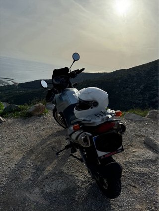 BMW F650GS Plata/Blanca