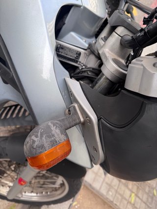 BMW F650GS Plata/Blanca