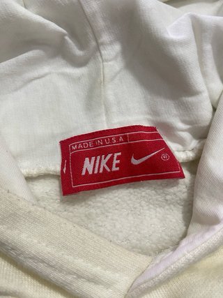 Hoodie Nike Air, Branco Tamanho S Oversized Unisex