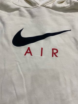 Hoodie Nike Air, Branco Tamanho S Oversized Unisex