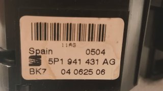 Mando Luces Seat Altea 5P1941431 AG