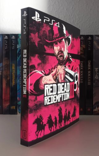 Funda Plastificada Red Dead Redemption 2 PS4
