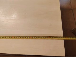 Mesa de centro LACK Ikea roble claro