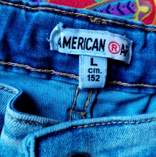 Bermuda jeans bambino strappati