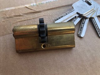 Cilindro seguridad puerta + llaves