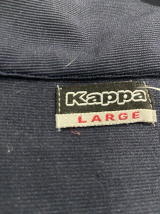 Casaco Kappa Y2K Azul Marinho Tamanho L