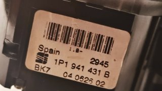 Mando Luces Seat León 1P1 1P1941431B