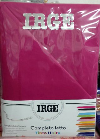 Set Lenzuola Singolo IRGE Tinta Unita Beige