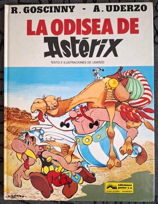 LA ODISEA DE ASTÉRIX (Ediciones Junior)