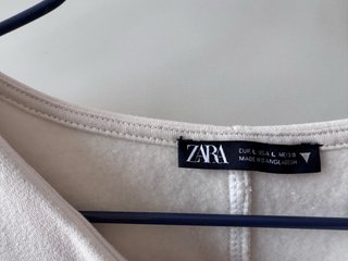 Camiseta Zara Beige Talla L