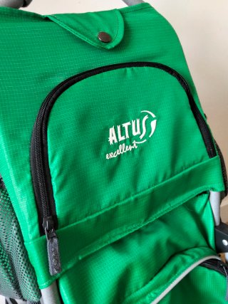 Mochila Portabebés Altus Excellent Verde