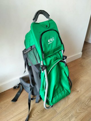 Mochila Portabebés Altus Excellent Verde