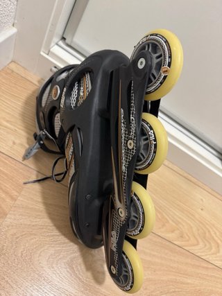 Patines en línea Fila Negro y Dorado Talla 45