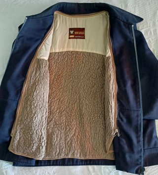 Chaqueta vintage forro borreguillo-Confección lujo