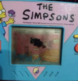 CONSOLA RETRO LOS SIMPSONS MAQUINITAS