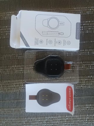 Cargador Inalámbrico Portátil para Fitbit Versa 3