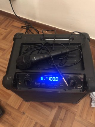 ION Tailgater Altavoz Portátil Negro con microfono