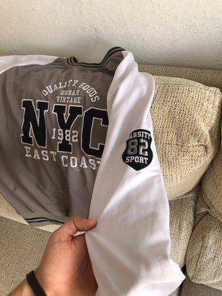 Jersey estilo béisbol NYC East Coast