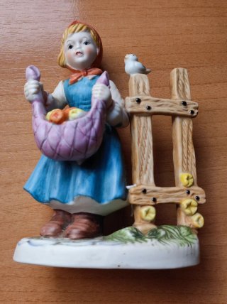 Figura decorativa de estilo vintage Años 80