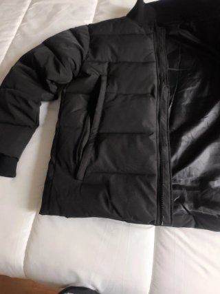 Cazadora Canadá Negra Talla M