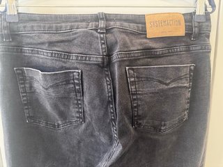 Pantalones acampanados grises System Action