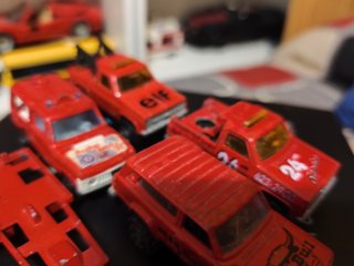 Lote 13 Coches 4x4 + 2 Remolques Majorette