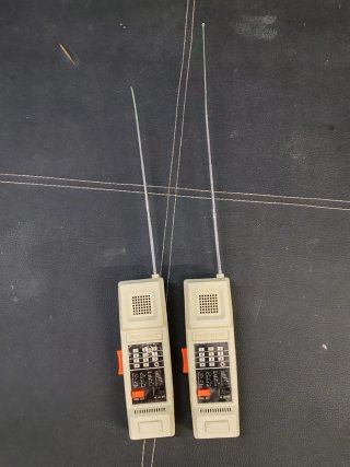 Walkie Talkies Años 80 (2 unidades)
