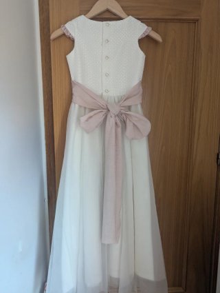Vestido de Comunión marca Tizzas Blanco